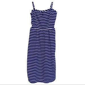 NWOT! Old Navy Blue & White Stipe Mini Dress Women’s Size 0